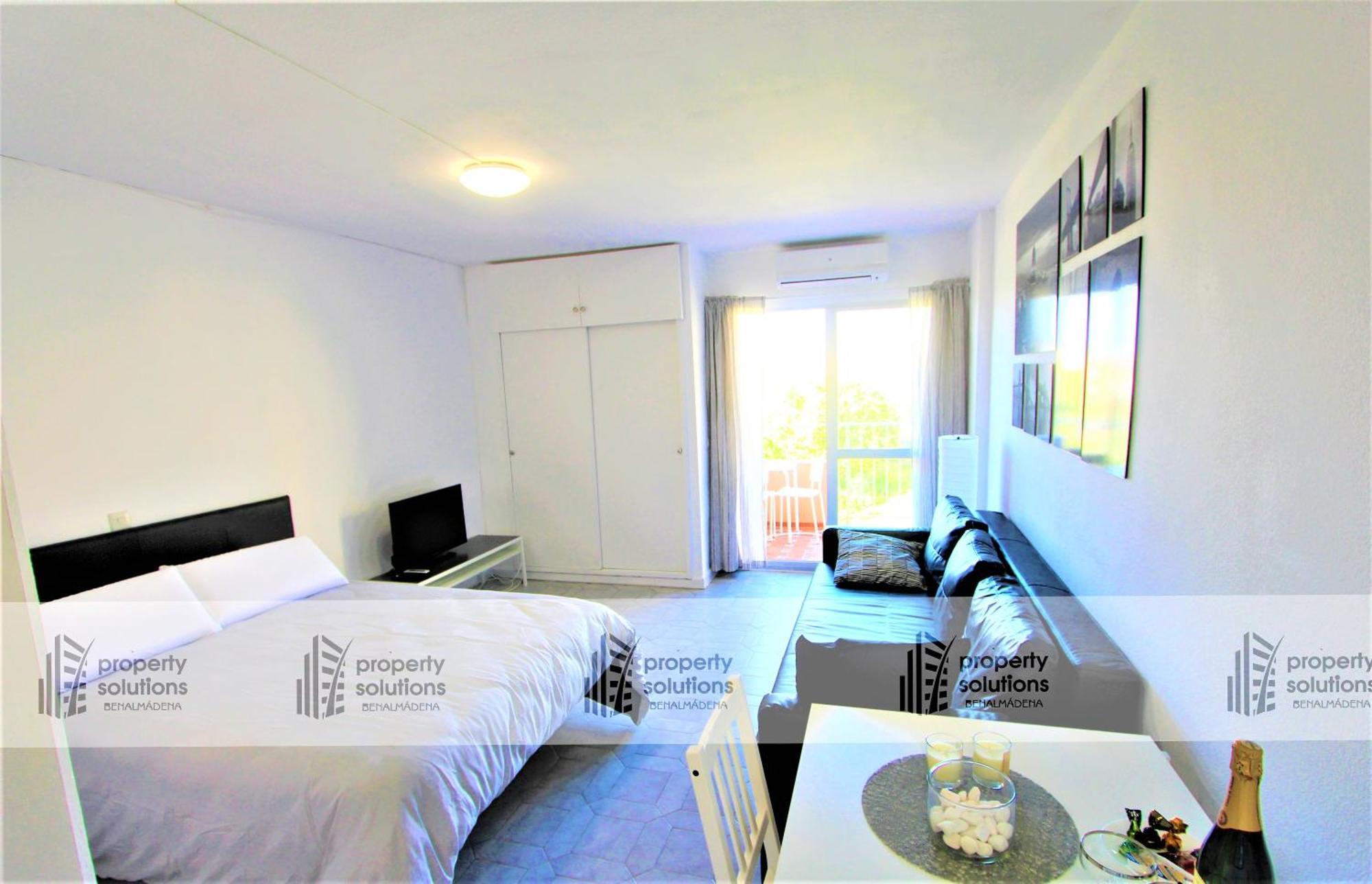 426 Estudio En Minerva Apartamentos - Vista Al Jardin - Piscina Y Playa 베날마데나코스타 외부 사진