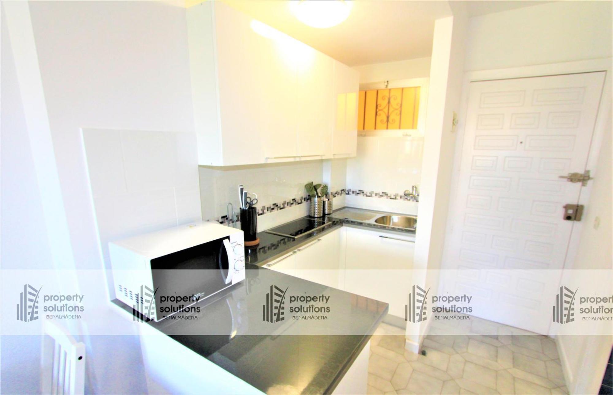 426 Estudio En Minerva Apartamentos - Vista Al Jardin - Piscina Y Playa 베날마데나코스타 외부 사진