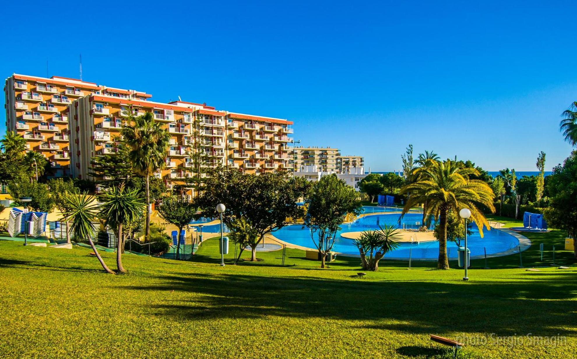 426 Estudio En Minerva Apartamentos - Vista Al Jardin - Piscina Y Playa 베날마데나코스타 외부 사진