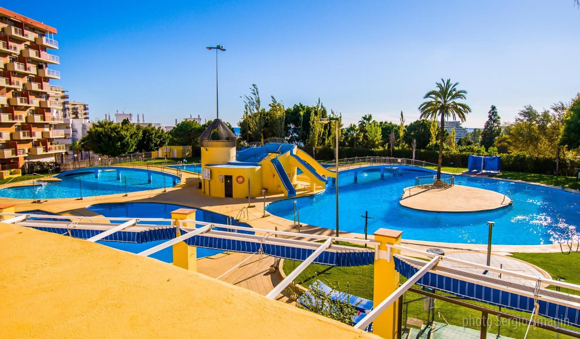 426 Estudio En Minerva Apartamentos - Vista Al Jardin - Piscina Y Playa 베날마데나코스타 외부 사진