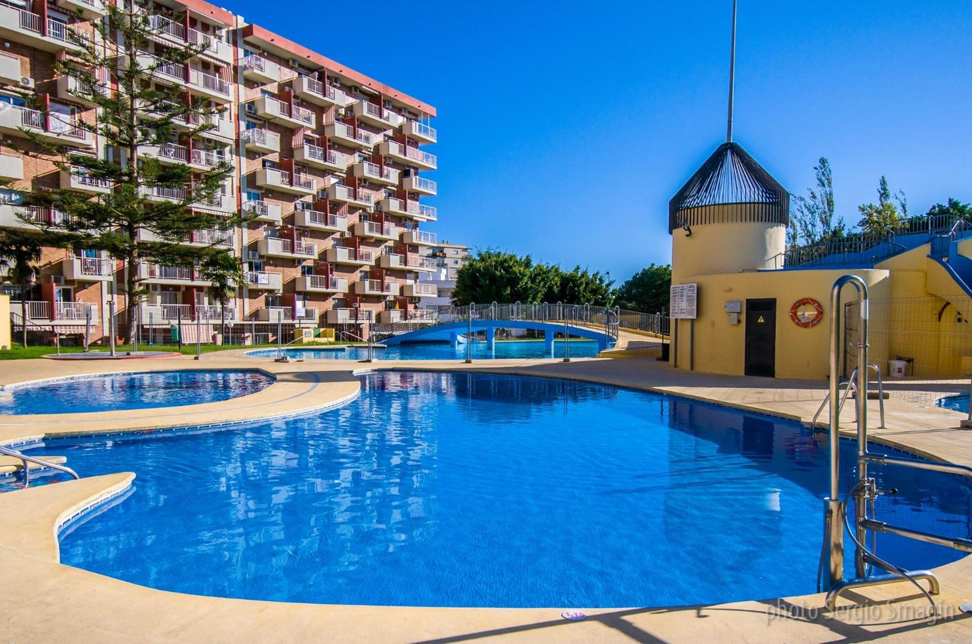426 Estudio En Minerva Apartamentos - Vista Al Jardin - Piscina Y Playa 베날마데나코스타 외부 사진