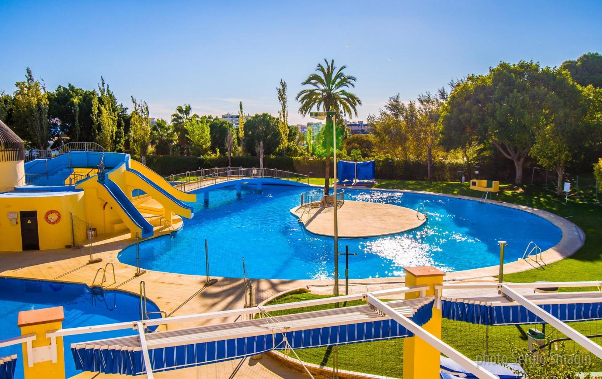426 Estudio En Minerva Apartamentos - Vista Al Jardin - Piscina Y Playa 베날마데나코스타 외부 사진